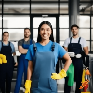 craiyon_180247_Cleaning_Company__coworkers